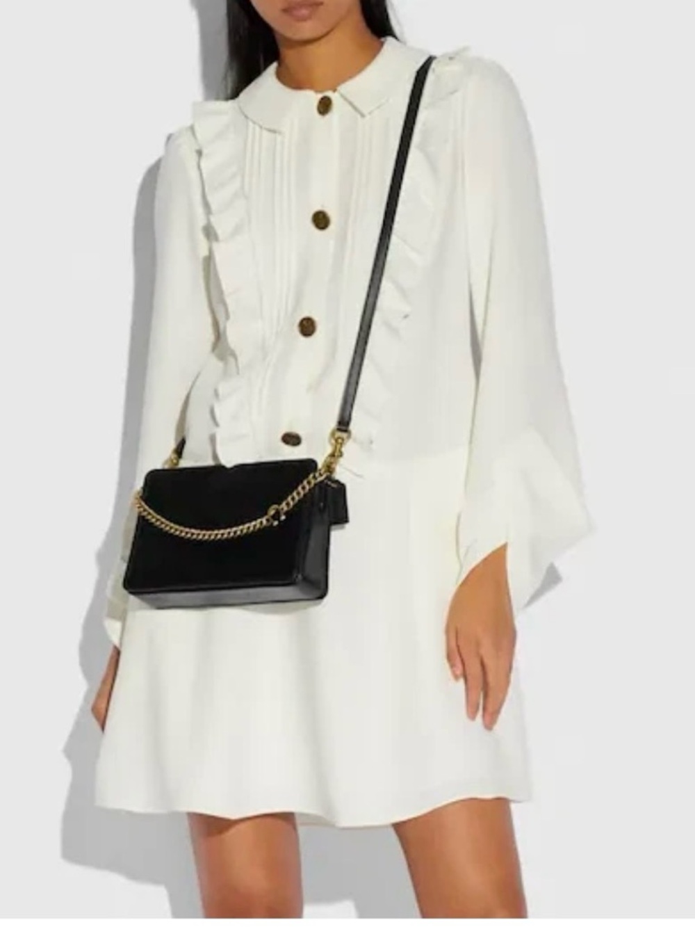 NWT COACH Signature Chain Crossbody Bag.